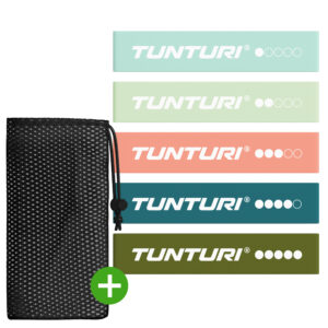 Tunturi Mini Band fitnesz szalag készlet 5 db-os
